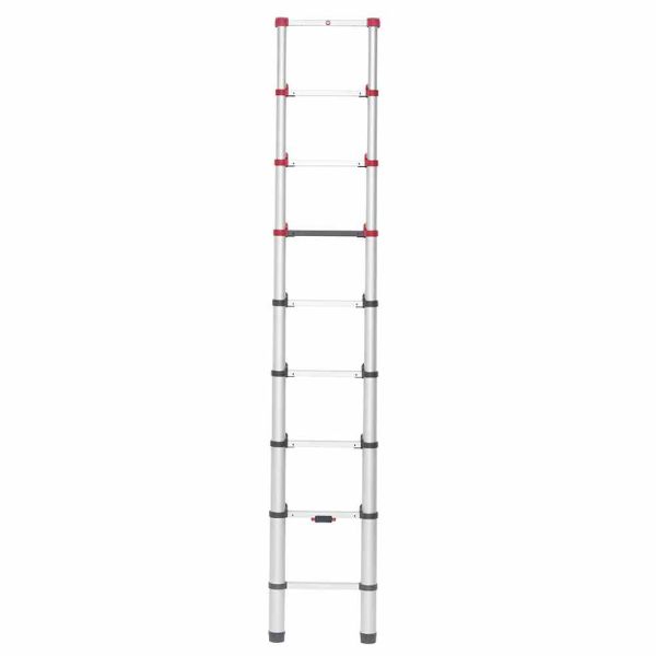 HAILO FlexLine Sicherheits-Teleskopleiter Anlegeleiter Aluleiter 9 Sprossen ***NEU*** 