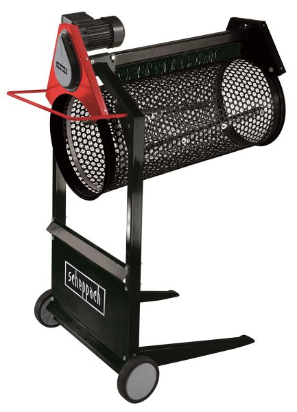 SCHEPPACH RS 400 Gartenrollsieb Sieb Trommelsieb Kompostsieb Erdsieb 230V