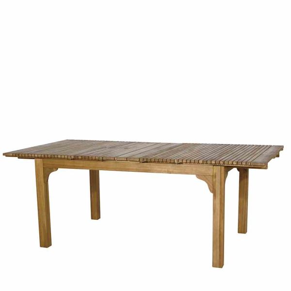 SIENA GARDEN Ausziehtisch Falun 150/175/200x100x74 cm Akazie natur rechteckig 