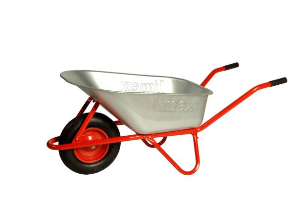 ALTRAD LIMEX Profi Bauschubkarre Schubkarre Gartenkarre Schiebkarre rot 100l