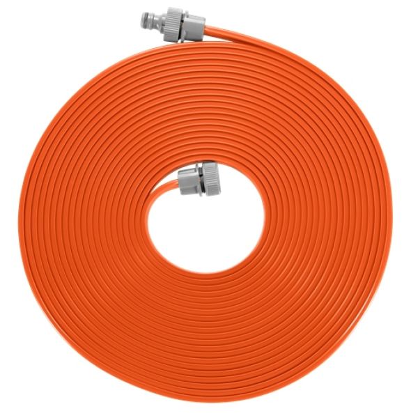 GARDENA Schlauch-Regner, orange, komplett mit Armaturen, Länge 15m ***NEU***
