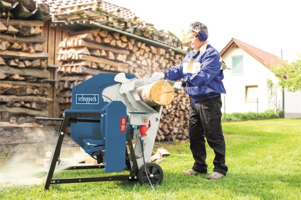 Scheppach Wippkreissäge KW7 Profi Brennholzsäge Wippsäge 700mm Blatt 7500W 400V 