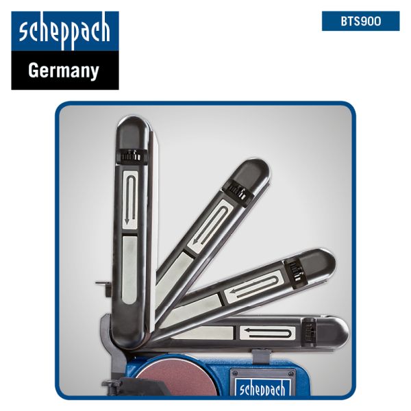 SCHEPPACH BTS900 Bandschleifer & Tellerschleifer Kombi-Schleifer Schleifmaschine 