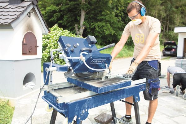 SCHEPPACH HSM3500 Steintrennmaschine Nassschneider Fliesenschneider Steintrenner 