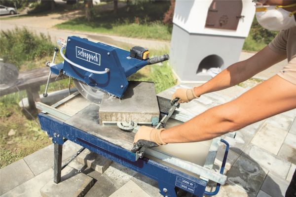 SCHEPPACH HSM3500 Steintrennmaschine Nassschneider Fliesenschneider Steintrenner 