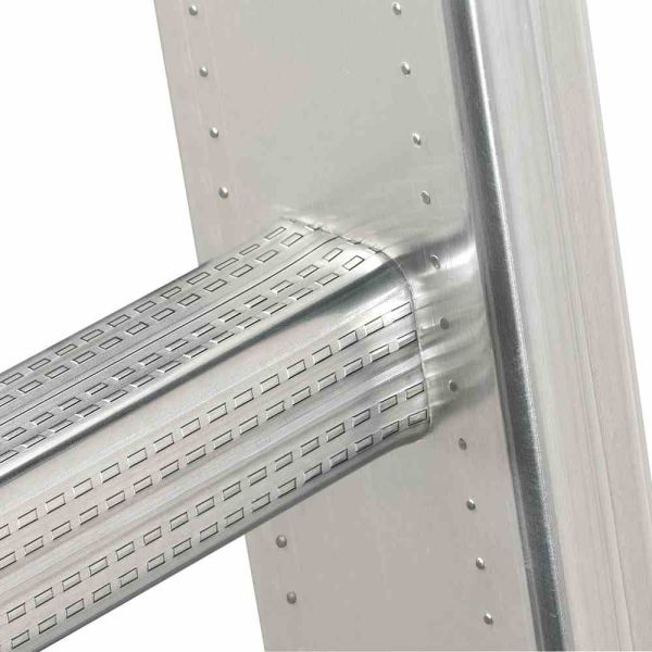 HAILO 7209-007 Schiebeleiter 2x9 Spros. Aluminium 