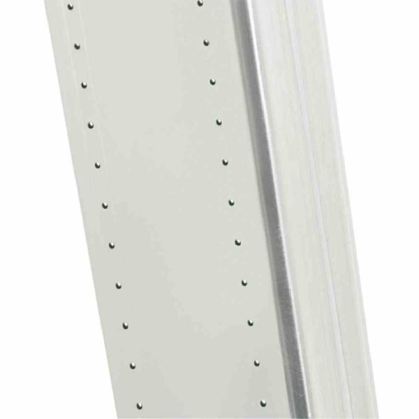 HAILO 7112-007 Anlegeleiter 12 Sprossen Aluminium 