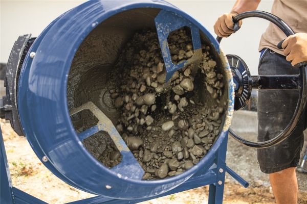 Scheppach Betonmischer Mix 140 L Mörtelmischer Zementmischer Betonmischmaschine 