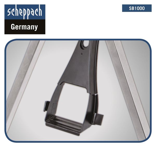 Scheppach SB1000 Spannbock Klemmbock mobil Werkbank Arbeitsbock klappbar Metall 