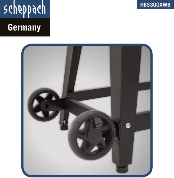 Scheppach HBS400 Bandsäge 315 mm mit Ersatzsägeband und Querschneidlehre **NEU** 