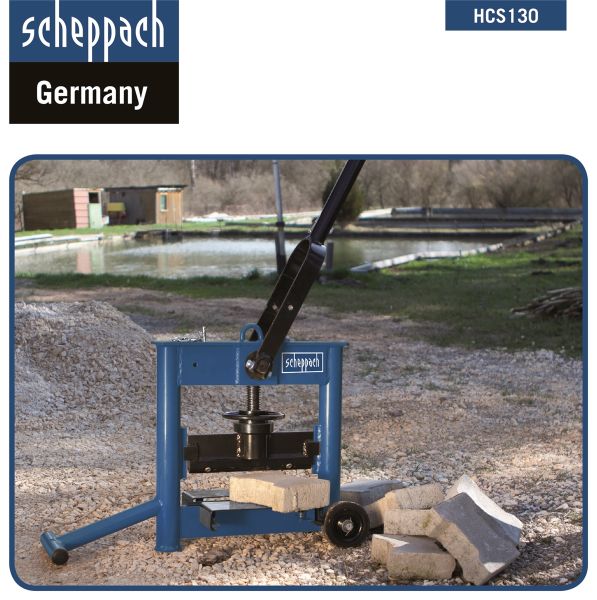 SCHEPPACH HSC 130 Steintrenner Steinknacker Knacker Trenner  