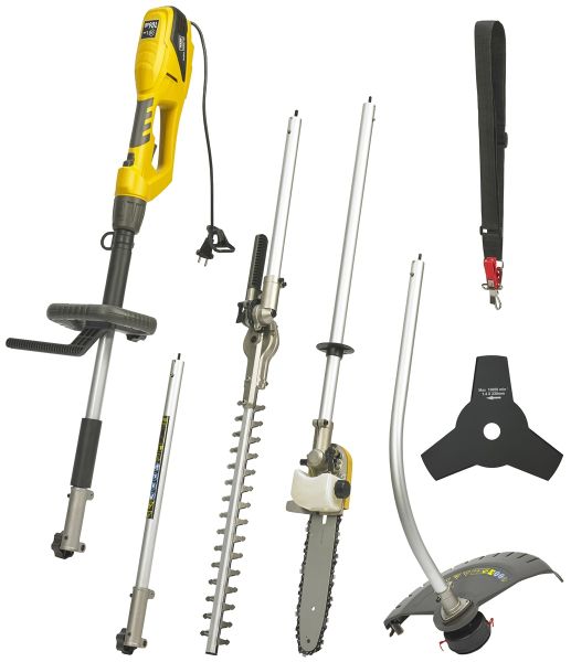 TEXAS Gartenpflegeset 230V elektro Rasentrimmer Hochentaster Smart Combi 100 5:1  