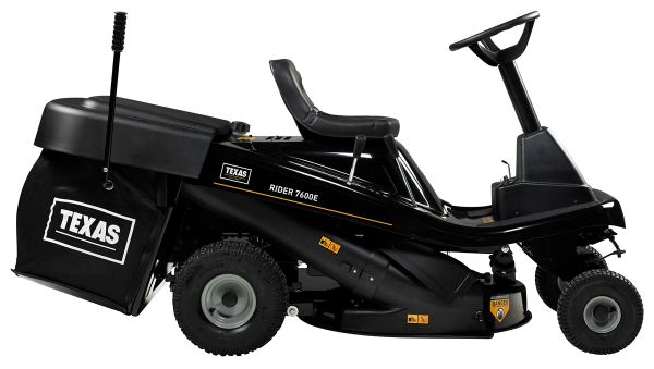 TEXAS Rasenmäher Traktor Rasentraktor Aufsitzmäher Aufsitzrasenmäher Rider 7600E 3in1 | 12PS | 432ccm | 5Vor+1R | AHK | E-Start | 76cm
