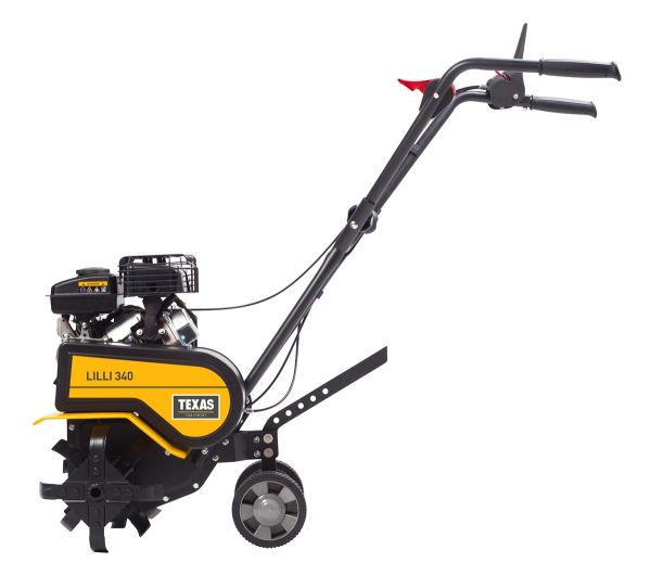 TEXAS Gartenfräse Motorhacke Bodenhacke Bodenfräse Pflug Benzin Lilli 340TG 