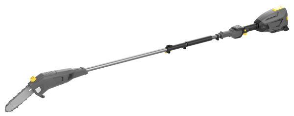 TEXAS PCZ5800 Akku 58V Hochentaster Kettensäge inkl. 4Ah Akku+ Ladeg.+Verläng. 