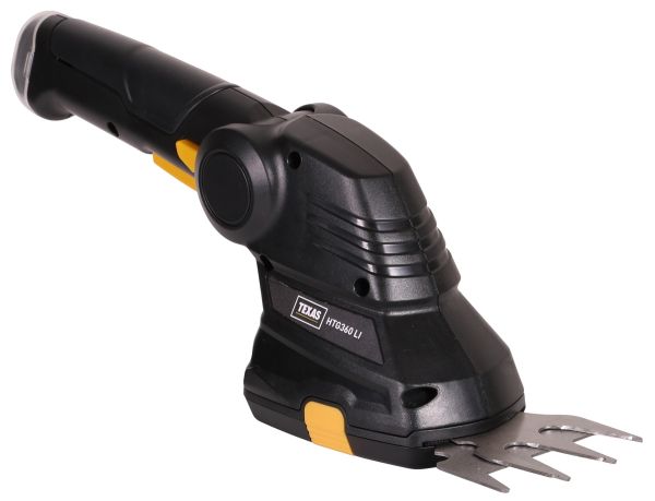 TEXAS Grasschere Akku Strauchschere HTG360Li 2in1 inkl. 3,6V Akku u. Ladeg. USB 