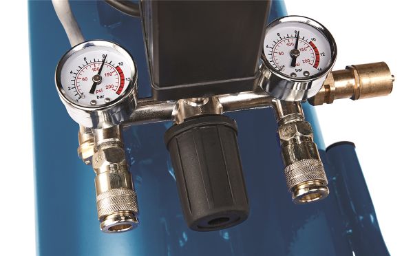 SCHEPPACH HC53dc Druckluft Kompressor ölgeschmiert 10 bar 2200W 50L 412L/min 