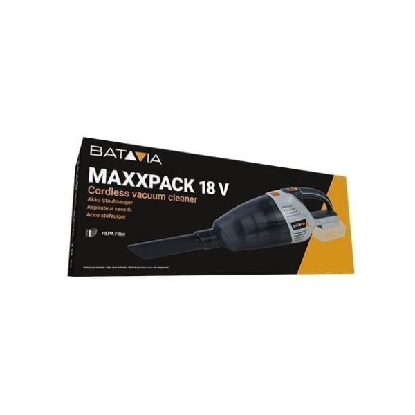 Batavia Akku-Werkstatthandsauger Akku-Staubsauger Autosauger 1x5Ah Akku+Ladeg.
