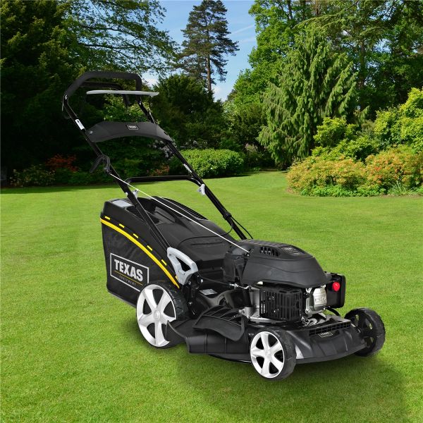 TEXAS Rasenmäher Benzin mit Antrieb RAZOR 4610TR/W 46cm 3,2PS 139cm³ Mulchkit