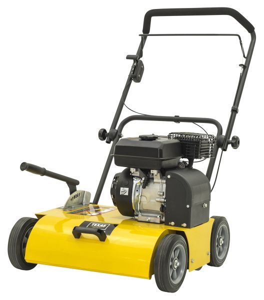 TEXAS Vertikutierer Benzin Rasenlüfter Moosentferner 212ccm 4-Takt Pro Cut 460TG