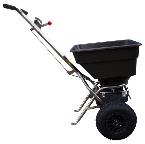 Texas Streuwagen Salz Rasen Dünger Handstreuwagen Zentrifugalstreuer CS6000S 58l 