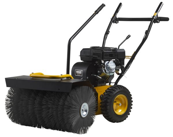 TEXAS Handy Sweep 710B Set Kehrmaschine Benzin 70cm Laubsammler Schneeschieber
