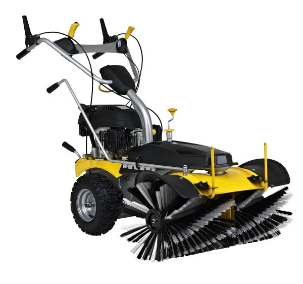 TEXAS Smart Sweep 800 SET 80cm Kehrmaschine Benzin Schneeschieber Laubsammler