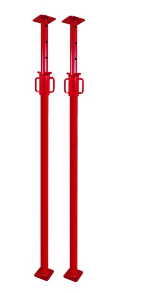 Baustütze Bausprieß Deckenstütze Fensterstütze Baustützen 0,5 - 0,8m 2Stück  