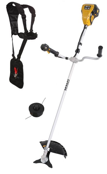 TEXAS BCZ5800 Rasentrimmer Freischneider Akku 58V Motorsense mit Tragegurt Solo  