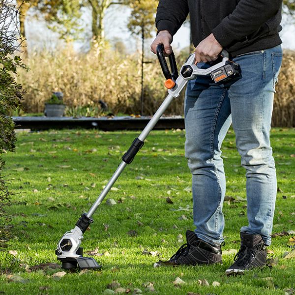 Batavia Rasentrimmer Akku Motorsense Freischneider inkl. 1x2Ah Akku +Ladegerät