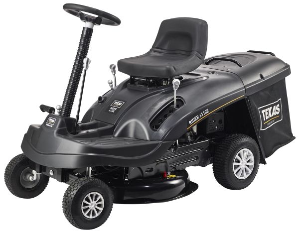 TEXAS Rasenmäher Traktor Rasentraktor Aufsitzmäher Rider 6110E 196cm³ E-Start 