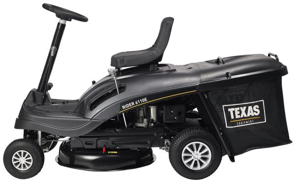 TEXAS Rasenmäher Traktor Rasentraktor Aufsitzmäher Rider 6110E 196cm³ E-Start 