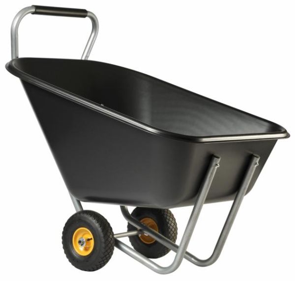 HAEMMERLIN XXL Großmuldenkarre Futterkarre Hofkarre Zweirad Stall Schubkarre300l