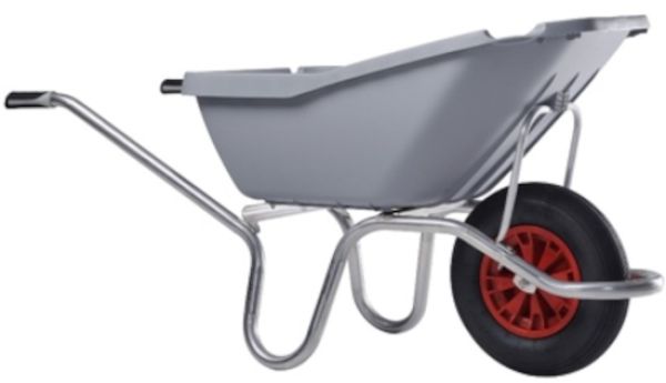 HAEMMERLIN Spezial Salinen Schubkarre Transportkarre für Lebensmittel 110l 120kg