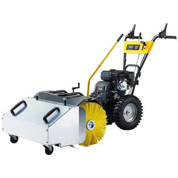 TEXAS Kehrmaschine Benzin Schneeräumer Grastrimmer Laubsammler Combi 800TG 4in1
