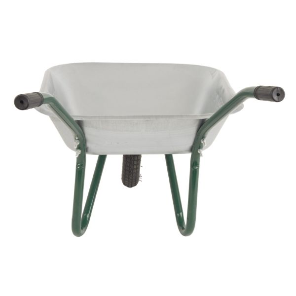 BPA Hobby Gartenschubkarre Schubkarre Schiebkarre Hofkarre Scheibtruhe grün 70l