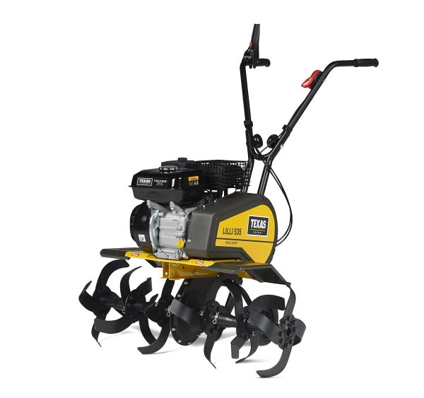 TEXAS Gartenfräse Motorhacke Bodenhacke Bodenfräse Pflug Benzin Lilli 535TG  Dual Shaft | 212ccm| 36-57-85cm| 1Vor.+1Rück.| 4Takt