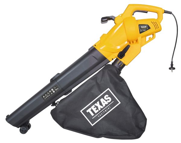 TEXAS BVA 3000 Laubsauger elektro 3in1 Laubbläser Laubhäcksler Laubsammler 230V