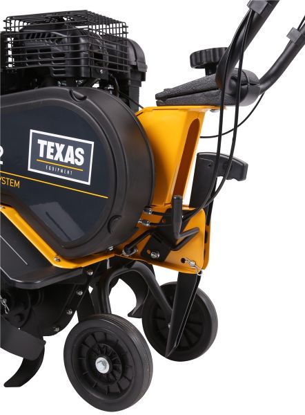 TEXAS Gartenfräse Motorhacke Bodenhacke Bodenfräse Pflug Benzin Profi TX612TG 