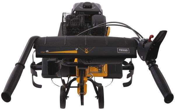 TEXAS Gartenfräse Motorhacke Bodenhacke Bodenfräse Pflug Benzin Profi TX612TG 