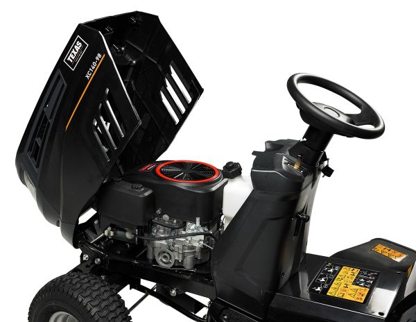 TEXAS Rasenmäher Traktor Rasentraktor Aufsitzmäher XC140-98H 432cm³ E-Start 12PS 