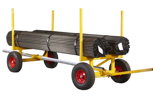 RAVENDO TLI3500 Schwerlast Langgutwagen Transportwagen Transportkarre 2,5-4m3,5t 