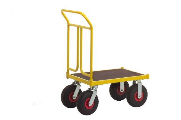 RAVENDO TW 750L Plattformwagen Transportwagen Lagerwagen 0,5x0,75m PU Rad