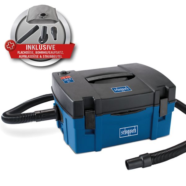 SCHEPPACH HD2P Absauganlage 3in1 Absaugung Werkstattsauger Staubsauger + Zubehör 