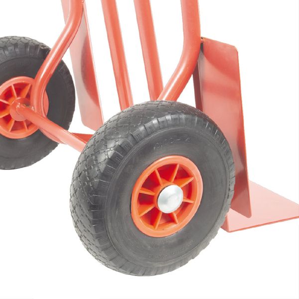 TRESTLES Sackkarre pannensicher Transportkarre Stapelkarre Profi 250 kg S01 rot