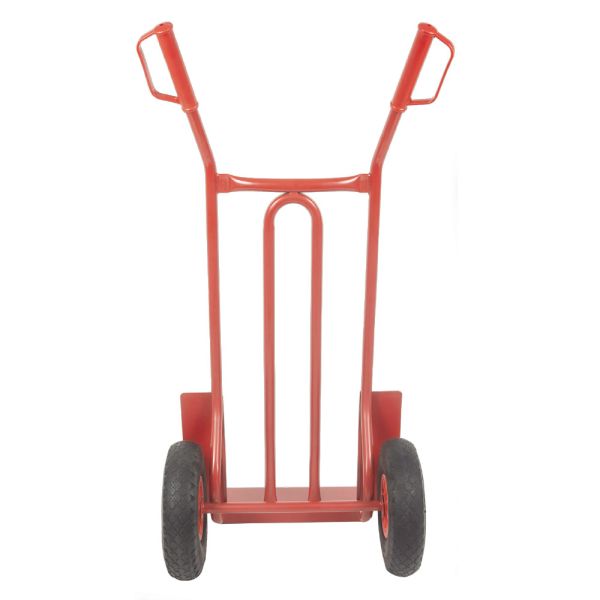 TRESTLES Sackkarre pannensicher Transportkarre Stapelkarre Profi 250 kg S01 rot