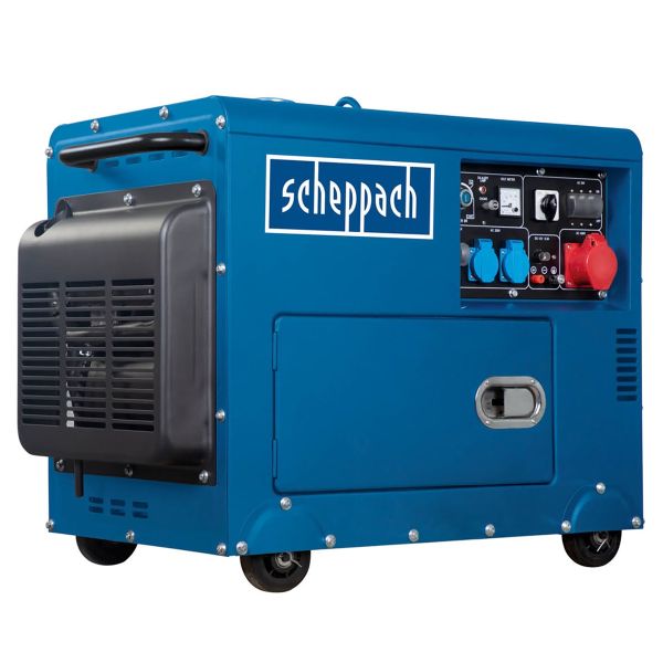 SCHEPPACH SG5200 Stromerzeuger Notstromaggregat Generator Diesel 5000 Watt 