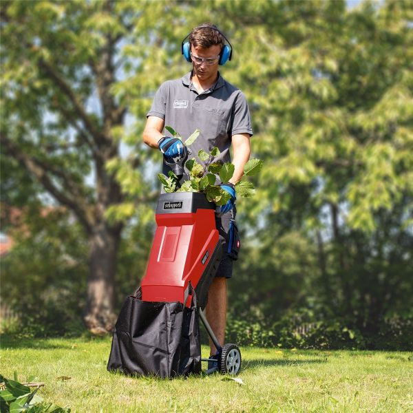 Scheppach GS55 Gartenhäcksler Elektro Messerhäcksler Schredder Holzhäcksler 