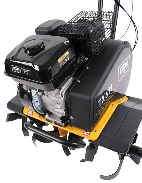 TEXAS Gartenfräse Motorhacke Bodenhacke Bodenfräse Pflug Benzin Profi TX611TG