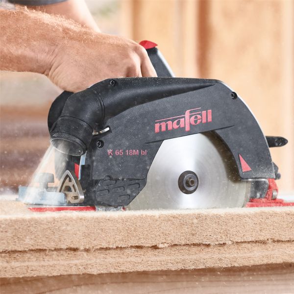 MAFELL PowerSet K 65 18M bl PURE Handkreissäge Handkreissäge inkl 2x 8Ah Akku 